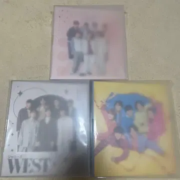 WEST. 사진 앨범 3권 세트