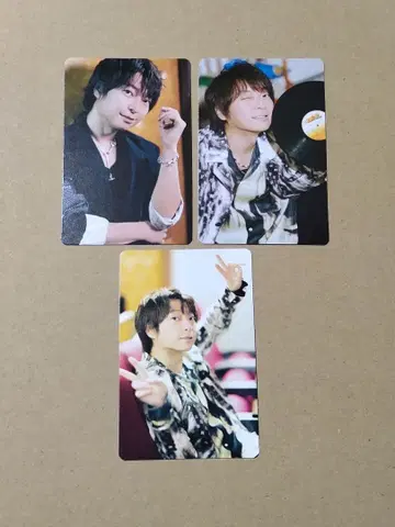 만나고 싶어 카키하라 테츠야 Kiramune CD 특전 포토 카드 3점