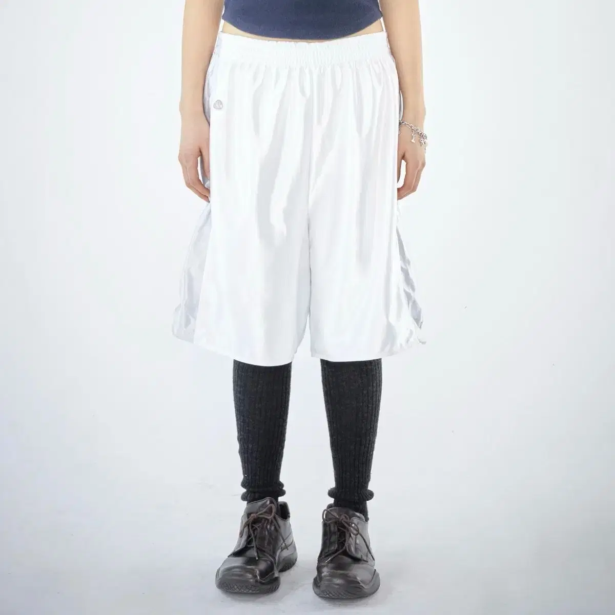 KOISEI Double Capri Pants Light Gray One Size (+ Sticker) #코이세