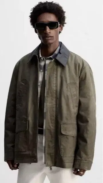 ZARA ORIGINS 워시드 콤비네이션 자켓