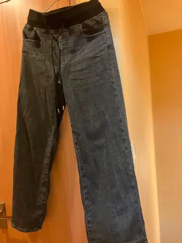 블랙 와이드 데님 [ P A S S O N E ]