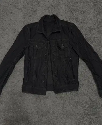 00s archive 더블 지퍼 데님 자켓