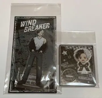 사쿠라 하루카 아크릴 스탠드 락 가죽 미개봉 윈블레