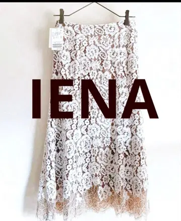 이에나 레이스 플레어 스커트