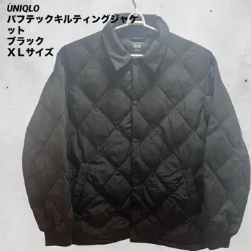 [ 새상품급 ] UNIQLO 퍼프 퀼팅 자켓 블랙 XL