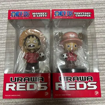 우라와 레즈 x ONE PIECE 콜라보 피규어 루피 & 초파