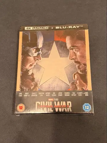 캡틴 아메리카: 시빌 워 스틸북 미개봉 새상품