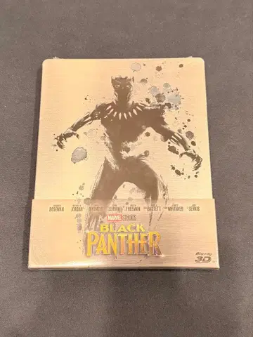 블랙팬서 스틸북 미개봉 새상품