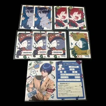 팬텀 버스터즈 POPUP 이치노미야 트레이딩 카드 혜택 엽서 세트