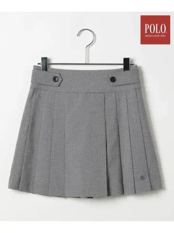 POLO BCS x Heather 사이드 디자인 미니 스커트