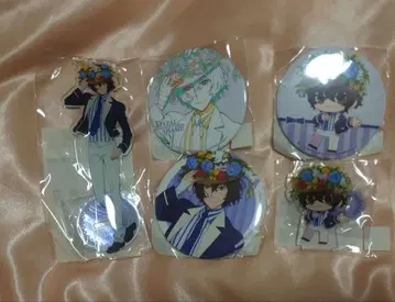 문호 스트레이독스 다자이 오사무 5주년 기념 복권 아크릴 스탠드 캔뱃지