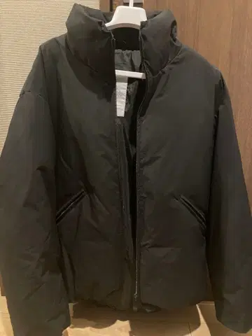 WYM 블랙 다운 자켓 M