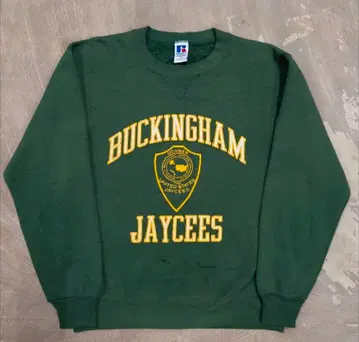 USA 러셀 칼리지 맨투맨 그린