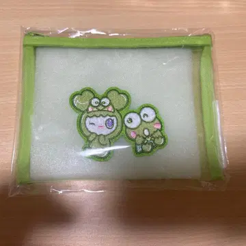 TWICE x SANRIO 메쉬 파우치 정블리(정현) x 케로케로케로피