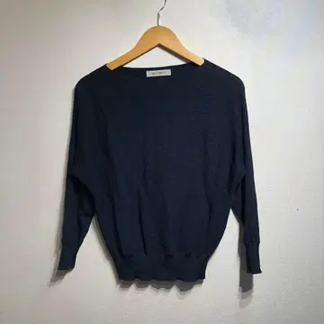 MISCH MASCH 미슈마슈 블랙 긴팔 리브 상의