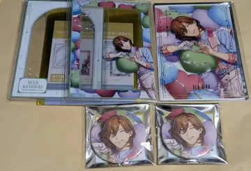 우타프리 AGF 라이에모 렌지 경질 카드 케이스 캔뱃지 클리어 카드