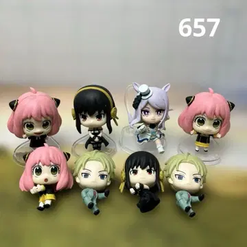 SPY x FAMILY 아냐 포저 SD 피규어 8개 세트