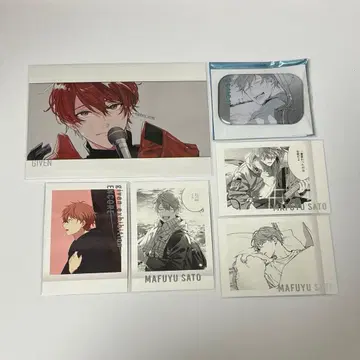 기븐 기븐전 파샤코레 최애 커플 배지 컬렉션 엽서 마후유