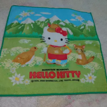 MOUNTAINMEADOWSHELLOKITTY 푸치 타월