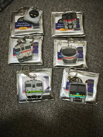 JR 기차 트레이딩 아크릴 키링 묶음 판매