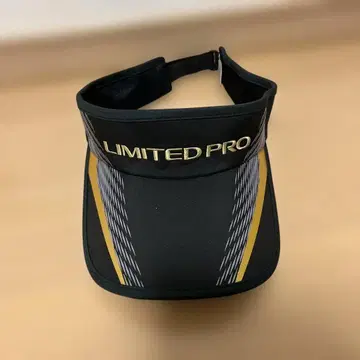 LIMITED PRO 낚시 바이저 블랙/골드