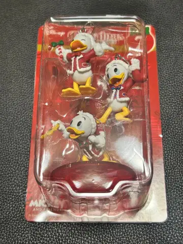 도널드 덕 크리스마스 3체 세트