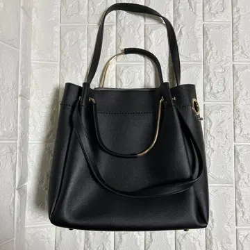 4way 멀티 토트백 (A4 사이즈 가능) 블랙