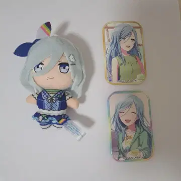 히노모리 시즈쿠 캔 배지 봉제 인형