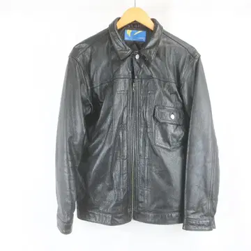 00s REVOLVER 1st 디자인 소가죽 가죽 트래커 자켓