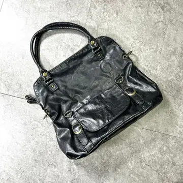 00s [archive] 원 숄더 백 / Y2K / opium / 블랙