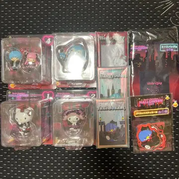 해피 복권 산리오 할로윈 2024 피규어상 세트