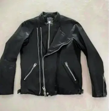 나노 유니버스 양가죽 세미 더블 라이더 자켓 M