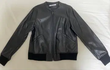 RADIATE 블랙 가죽 자켓 라이더 자켓