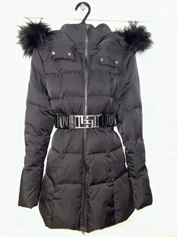 GYDA 제이 GG 벨트 롱 충전솜 다운 코트