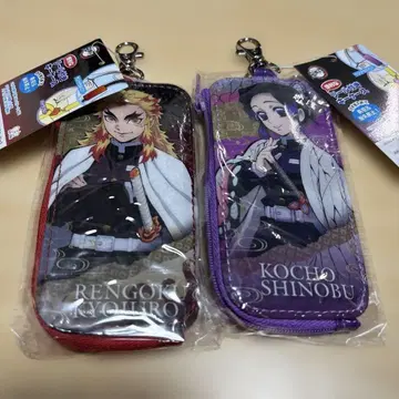 귀멸의 칼날 코쵸우 시노부 렌고쿠 쿄쥬로 편리한 낚시릴 포함 키케이스
