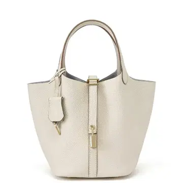 고품질 피코탄 베이지 핸드백