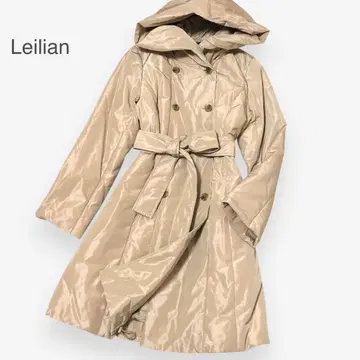 새상품급 Leilian 더블 브레스트 다운 코트 11 레리안