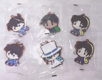 쫀득 나선형 고무 키홀더 명탐정 코난 남도일(쿠도 신이치) 키드 하인성