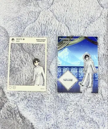 마호야쿠 화이트 ZOZO 콜라보 아크릴 스탠드