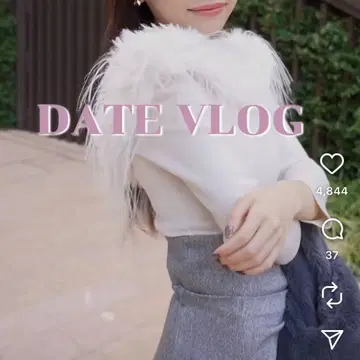 스나이델 데콜테 퍼 니트 풀오버