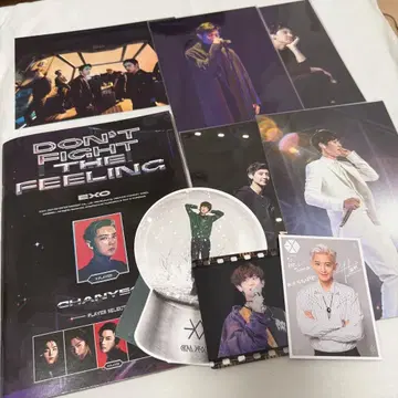 찬열 트레이딩 카드 필름 엽서 앨범 세트