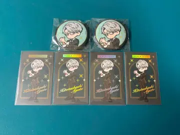 니지산지 2025 AGF 에리브리 히토하시 아야토 캔뱃지 카드 6개 세트