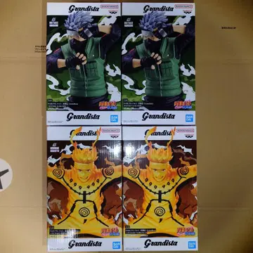 나루토 질풍전 Grandista 하타케 카카시 2개, 나루토 2개