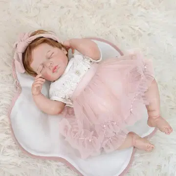 리본돌 50cm Yume 리얼한 아기 인형