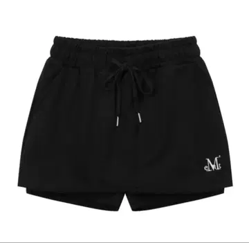 MUCENT 데미지 스웨트 팬츠 스커트