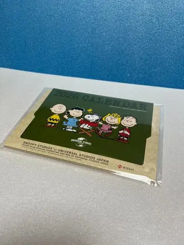 2026 CALENDAR 스누피 캐릭터
