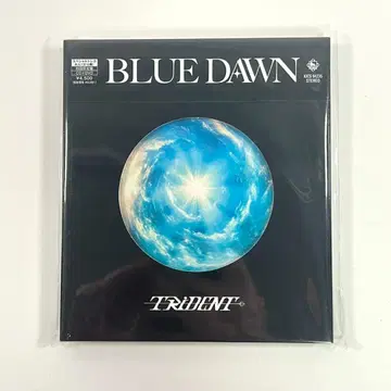 TRiDENT BLUE DAWN 최초 한정판 CD 걸즈 락밴드 혁명