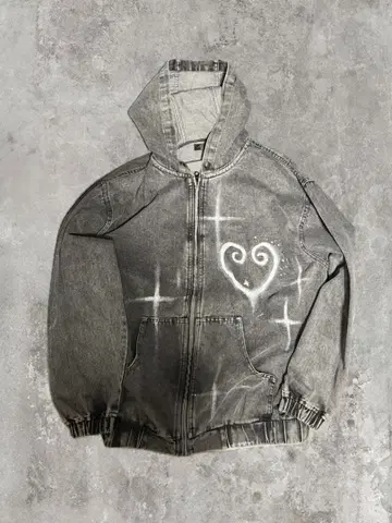 케미컬 워시 후드티 리메이크