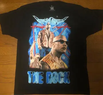 [ 새상품 미사용 ] WWE 더 락 드웨인 존슨 셔츠