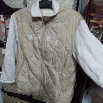 Karl Helmut 베이지 퀼팅 자켓